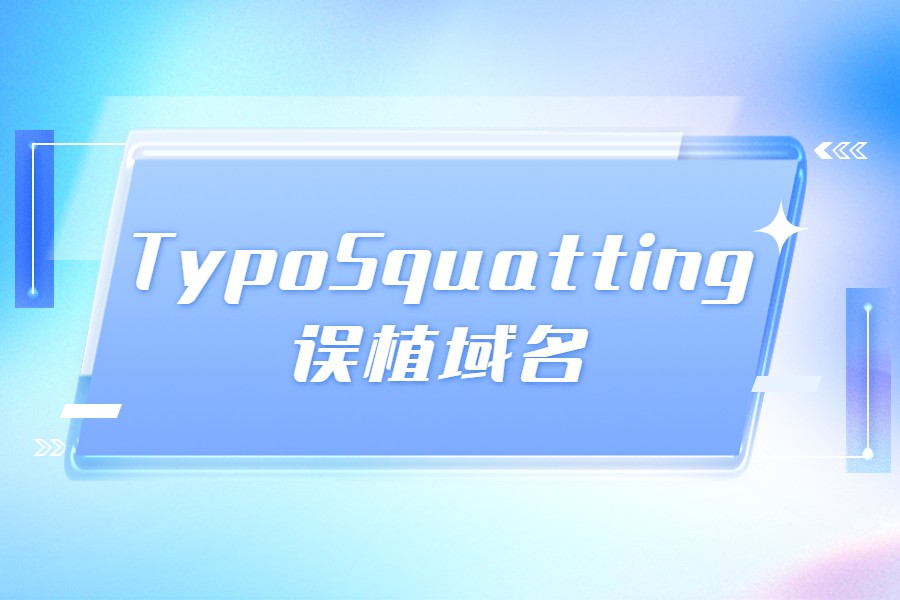 TypoSquatting（误植域名）是什么意思？