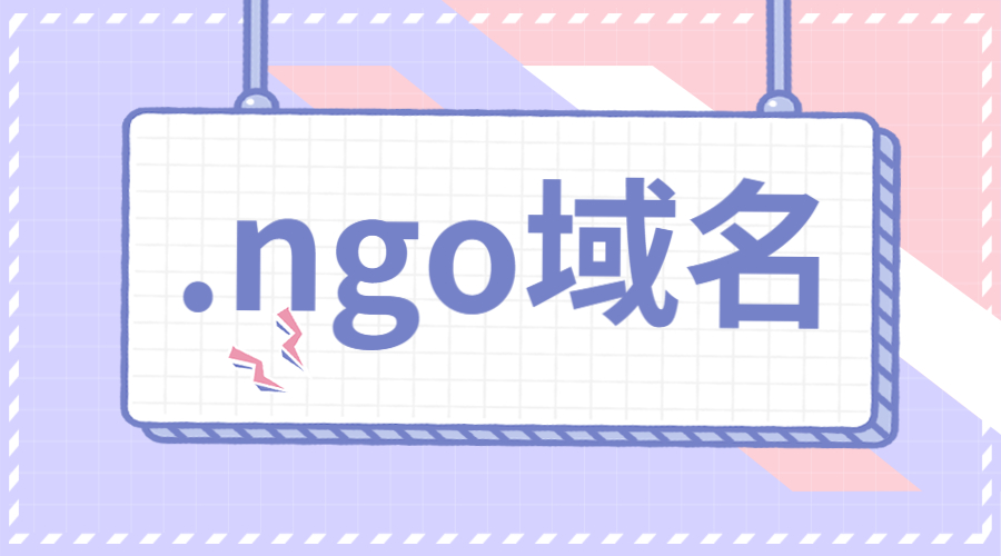 域名注册,ngo域名,新顶级域名