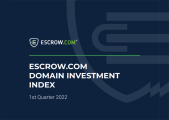 Escrow域名指数：交易数量创下新高，投资回报率保持38.89%高位！