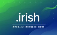 简单介绍.irish（爱尔兰语言文化）顶级域名