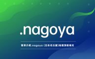 简单介绍.nagoya (日本名古屋)地理顶级域名