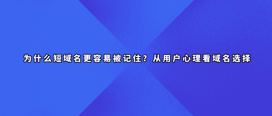 短域名