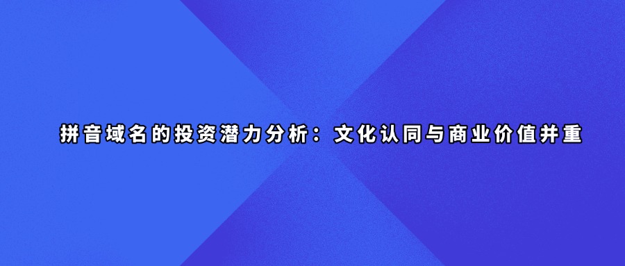 域名投资潜力